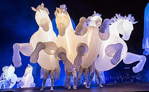 新北兒藝節首日突破5萬人湧入！12日將有法國「夢幻之馬」磅礡登場(影)