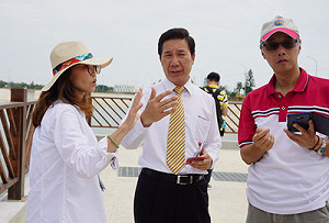 金門通水儀式登場 陳福海拋出新三通議題