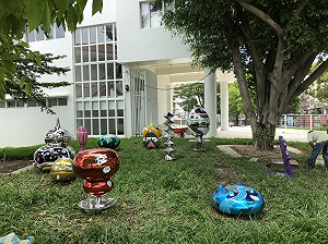 花博葫蘆墩園區公共藝術 融入豐原美食文化