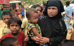 洪水、土石流威脅羅興亞人 《人權觀察》：孟加拉應為難民尋安全居處