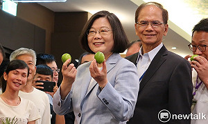 有機農業 蔡英文：盼2020種植面積達1.5萬公頃