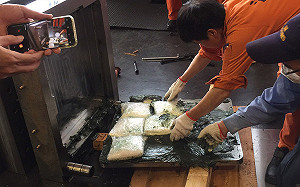 模具藏K毒闖關  高雄海關抄出111公斤