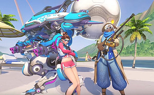 《鬥陣特攻》夏季運動會登場 D.Va、安娜紛紛換上夏日造型啦（影）