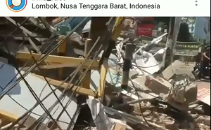 又震！印尼龍目島下午發生6.3規模地震