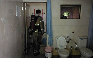 高雄前鎮安養院熱水器燃燒引火警  警消：目前無人員傷亡