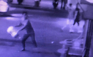 嘉義市噴水雞肉飯遭潑漆案 警方16小時破案