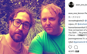 披頭四星二代玩自拍合照  2天吸4.2萬人