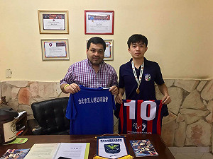 2年圓夢踏上職業賽場！林育葦：望台灣巴拉圭用足球交流