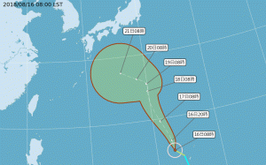 又有颱風！第19號「蘇力」上午形成輕颱對台暫無影響