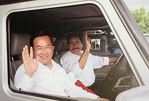 蔡英文同慶之旅專機被迫繞道   陳水扁：台灣如何以小博大？￼