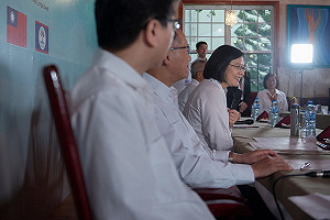 出訪過境美國秉4原則 總統感謝美方安排