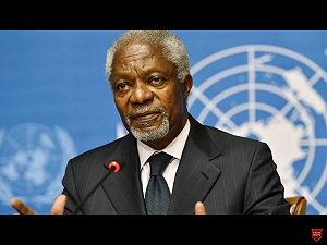 2001諾貝爾和平獎得主  聯合國前秘書長安南病逝  享壽80歲