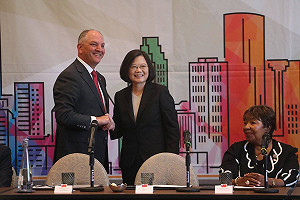 台美捍衛自由市場 蔡英文：保護企業不受政治干預