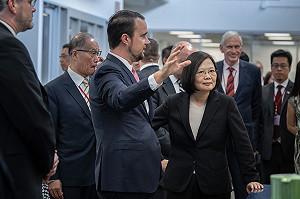 蔡英文訪德州醫學中心 結束行程準備返國