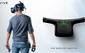 實現無線承諾 HTC VIVE新模組亮相