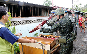 國軍暴雨後協助台南重建  李孟諺：非常感謝