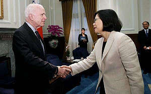 台灣重要友人馬侃逝世 蔡英文深感哀悼並向慰問其家人