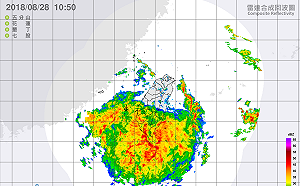 不斷更新》大雨襲台 現在是降雨最強時刻 