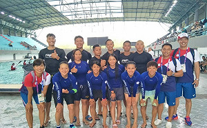 亞運》輕艇水球示範賽傳捷 中華隊男女組雙雙奪銅