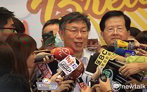 上班途中接連遭堵  柯P：我看警察局不會讓我搭公車了