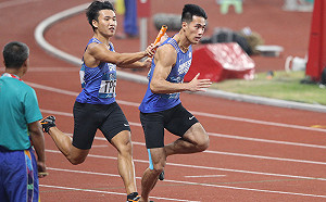 亞運400公尺接力  中華男女兩隊雙晉級！