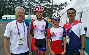 亞運》滑輪溜冰霸主！李孟竹、楊合貞20公里摘金包銅