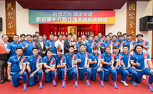 接見亞運國手發獎牌  蘇嘉全喊話：今年體育署別刪預算