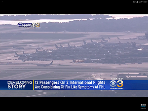 機瘟!?美航兩班機抵費城後 12人疑染流感  所有乘員受檢