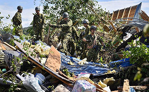 北海道強震圖輯》震前震後對比路面好嚇人！超商物品全搶光