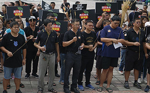 用廢票抵制黑箱！麥寮鄉民上街：還給我們鄉長選擇權
