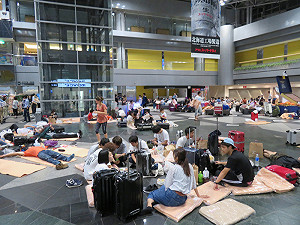 颱風地震重創日本交通 　仍有462國人滯留