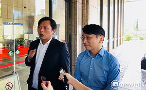 黃國昌和徐永明拜會 陸委會主委陳明通「空城計」以對