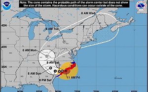 颶風佛羅倫斯美東登陸釀災 150人受困50萬人斷電