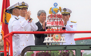 海軍陸戰隊慶鴻運作戰勝利60週年  女兵日記演員到場觀禮