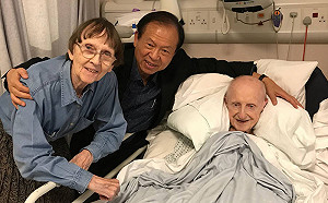 英國二戰老兵感念國軍解救 盼望中華民國國旗「覆棺」