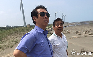 訪視離岸風電  陳學聖：錯誤決策樂了財團苦了人民