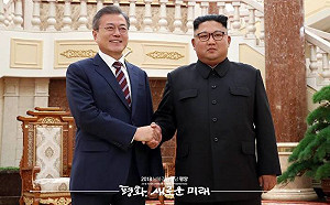 金正恩文在寅會談2小時 胞妹金與正接機到列席超忙（影）