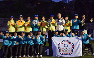 金盃獻癱瘓教練！中華隊拔河世錦賽締5連霸