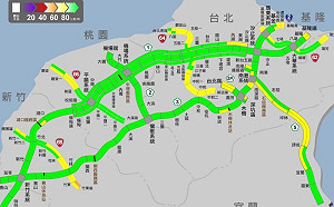 秋節連假次日 估國5午後北上塞10小時