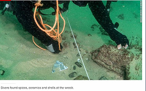 葡萄牙考古新發現！400年前沉船殘骸載有明朝瓷器