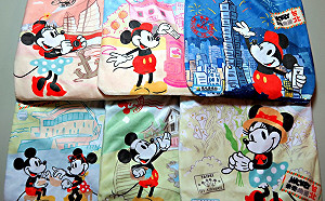 搭乘彩繪米奇列車  精美束口袋、卡套等你來蒐集