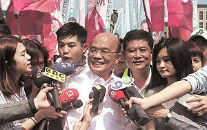 侯友宜競總成立不見黨主席站台  蘇貞昌:他不敢跟吳敦義站在一起