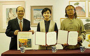 順天美術館捐贈600件重要畫作 鄭麗君：有助重建台灣藝術史