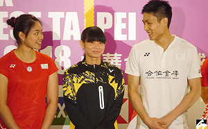 台北羽球公開賽明開打  戴資穎：請大家喊大聲一點