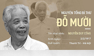 外交突破推手  越共前總書記杜梅病逝享年101歲