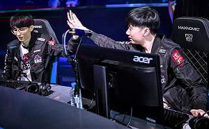 英雄聯盟世界賽》不給機會！GRX擊潰GMB拚全勝出線