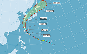 康芮不來但外圍環流發威  北部東北部防豪大雨  低溫21度