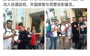 中國警耐心化解霸店外籍旅客問題 網：比瑞典文明