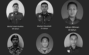 救命繩反成索命符！ 馬來西亞6消防員救人反溺斃殉職(影)