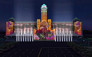 High翻台北！國慶光雕秀今晚開秀